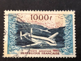 FRANCE PA 33  1000f  Vert Et Bleu, Oblitéré, Cote 20€ - 1927-1959 Matasellados