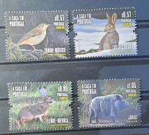 2022 - Portugal - MNH - Hunting In Portugal - 2nd Group - 4 Stamps - Unused Stamps