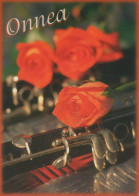 FIORI Vintage Cartolina CPSM #PBZ361.A - Flores