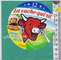 C1255 FROMAGE FONDU VACHE QUI RIT ASTERIX ET OBELIX  CONTRE CESAR HEROS DU FILM  12 PORTIONS 200 Gr  365 S - Fromage