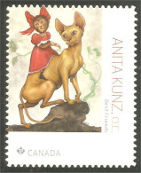 Canada Anita Kunz Chien Dog Herisson Hedgehog Annual Collection Annuelle MNH ** Neuf SC (C30-93ia) - Unused Stamps