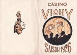 Casino De VICHY Saison 1926 . Les Noces De Figaro - Programs