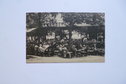 PARIS  -  Café LE CLOSERIE DES LILAS  -  Société Artistique Et Littéraire  -  Boulevard Montparnasse - Cafés, Hoteles, Restaurantes