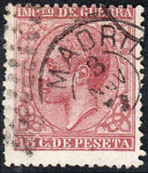 Madrid - Edi O 188 - 15 Céntimos - Mat Fech. Tp. II "Madrid" - Used Stamps