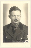 WW2: Handsome Young German Soldier In Uniform *2 (Vintage RPPC 1930s/1940s) - Personen