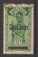 COTE D'IVOIRE - 1933 - N°YT. 95 - 30c Vert - Oblitéré / Used - Usados