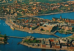 73231231 Stockholm Old Town And The Soedermalm Aerial View Stockholm - Svezia