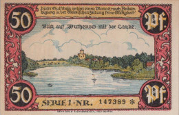 50 PFENNIG 1921 Stadt NEURUPPIN Brandenburg DEUTSCHLAND Notgeld Banknote #PF422 - [11] Emissions Locales