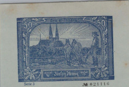 50 PFENNIG 1921 Stadt NEURUPPIN Brandenburg DEUTSCHLAND Notgeld Banknote #PF487 - [11] Emissioni Locali