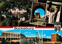 73231129 Bueckeburg Schloss Rathaus Faust Halle Herder Schule  Bueckeburg - Bückeburg