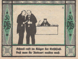 50 PFENNIG 1921 Stadt MÜLSEN-SANKT JAKOB Saxony DEUTSCHLAND Notgeld #PF607 - [11] Emissioni Locali