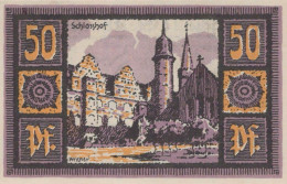 50 PFENNIG 1921 Stadt MERSEBURG Saxony UNC DEUTSCHLAND Notgeld Banknote #PI767 - [11] Emissioni Locali