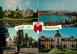 73231124 Bueckeburg Residenzschloss Bergbad Schlossbr?cke  Bueckeburg - Bückeburg