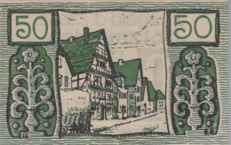 50 PFENNIG 1922 Stadt HOLZMINDEN Brunswick DEUTSCHLAND Notgeld Banknote #PG398 - Lokale Ausgaben