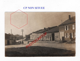 CP NON SITUEE-CARTE PHOTO Allemande-GUERRE 14-18-1 WK-MILITARIA-FELDPOST- - War 1914-18