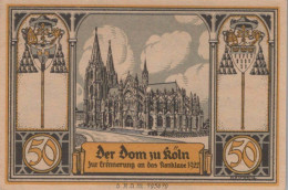 50 PFENNIG 1922 Stadt GLOGAU Niedrigeren Silesia UNC DEUTSCHLAND Notgeld #PC969 - [11] Local Banknote Issues