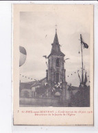 SAINT-PRIX-sous-BEUVRAY: Confirmation Du 28 Juin 1913, Décoration De La Façade De L'église - Très Bon état - Altri & Non Classificati