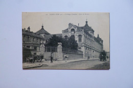 PARIS  -  Collège Chaptal  -  Rue De Rome - Education, Schools And Universities