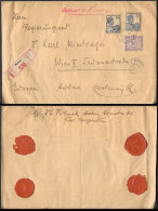 Netherlands Indies Medan Registered Cover Mailed To Austria 1925. 60c Rate Indonesia - Indie Olandesi