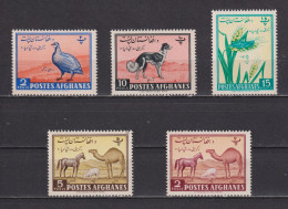 Timbres Neufs** D'Afghanistan De 1961 YT 520 à 524 MNH - Afghanistan