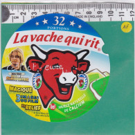 C1257 FROMAGE FONDU VACHE QUI RIT ASTERIX ET OBELIX MISSION CLEOPATRE 32 PORTIONS 535 Gr  304 S - Quesos