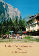 73230923 Mauthen Untere Valentinalm Mit Kellerwand Karnische Alpen Mauthen - Autres & Non Classés