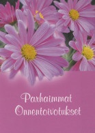 FLOWERS Vintage Ansichtskarte Postkarte CPSM #PBZ058.DE - Fleurs