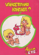 KINDER HUMOR Vintage Ansichtskarte Postkarte CPSM #PBV195.DE - Humorkaarten