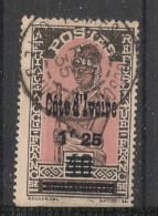 COTE D'IVOIRE - 1933 - N°YT. 102 - 1f25 Brun-noir - Oblitéré / Used - Usati