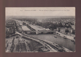 CPA - 75 - Panorama De Paris - Vue Sur La Seine Et Passy Prise En Aval De La Tour Eiffel - Circulée En 1910 - Multi-vues, Vues Panoramiques