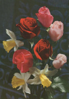 FLOWERS Vintage Ansichtskarte Postkarte CPSM #PAS614.DE - Blumen