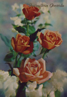 FLOWERS Vintage Ansichtskarte Postkarte CPSM #PAS551.DE - Blumen
