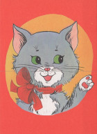 KATZE MIEZEKATZE Tier Vintage Ansichtskarte Postkarte CPSM Unposted #PAM335.DE - Cats