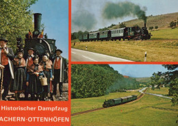 ZUG Schienenverkehr Eisenbahnen Vintage Ansichtskarte Postkarte CPSM #PAA981.DE - Trains