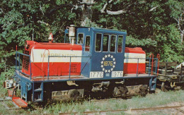 ZUG Schienenverkehr Eisenbahnen Vintage Ansichtskarte Postkarte CPSMF #PAA589.DE - Treni