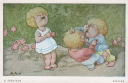 NIÑOS NIÑOS Escena S Paisajes Vintage Tarjeta Postal CPSMPF #PKG638.ES - Scènes & Paysages