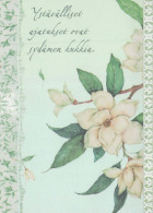 FLORES Vintage Tarjeta Postal CPSM #PBZ236.ES - Flowers