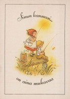 NIÑOS NIÑOS Escena S Paisajes Vintage Tarjeta Postal CPSM #PBU637.ES - Szenen & Landschaften