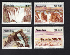 2025361412 1996 SCOTT 793 796 (XX) POSTFRIS MINT NEVER HINGED - TOURISM - LANDSCAPES - Namibia (1990- ...)