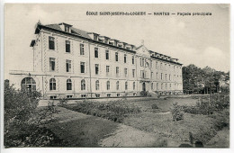 CPA Non écrite * NANTES École Saint Joseph De Loquidy  Façade Principale - Nantes