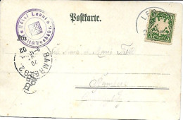 Germany Hotel Card Starnbergersee Leoni 1902 King Ludwig - Storia Postale