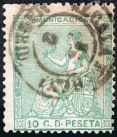 Madrid - Edi O 133 - 10 Céntimos - Mat Fech. Tp. II "Alcalá De Henares" - Used Stamps