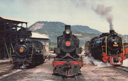 TREN TRANSPORTE Ferroviario Vintage Tarjeta Postal CPSMF #PAA652.ES - Treni