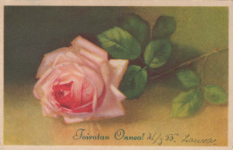 FLEURS Vintage Carte Postale CPA #PKE653.FR - Flores