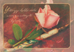 FLEURS Vintage Carte Postale CPSM #PBZ841.FR - Fleurs