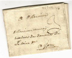 80191 -  BETHUNE  1755 / MERVILLE - 1701-1800: Précurseurs XVIII