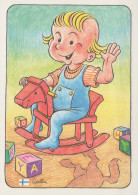 ENFANTS HUMOUR Vintage Carte Postale CPSM #PBV315.FR - Humorous Cards
