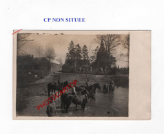 CP NON SITUEE-CARTE PHOTO Allemande-GUERRE 14-18-1 WK-MILITARIA- - Guerre 1914-18