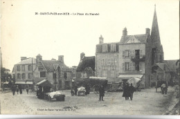 SAINT PAIR SUR MER - La Place Du Marché - Saint Pair Sur Mer