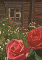 FLEURS Vintage Carte Postale CPSM #PAS130.FR - Flowers